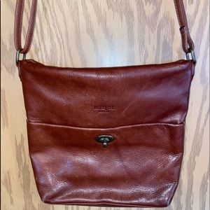 Margot New York Leather Shoulder/Crossbody Purse
